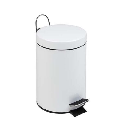 3265-101201 Pattumiera a pedale BIANCO 20  LT