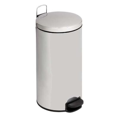 3253-112305 PATTUMIERA A PEDALE INOX   30 LT BIN PLUS