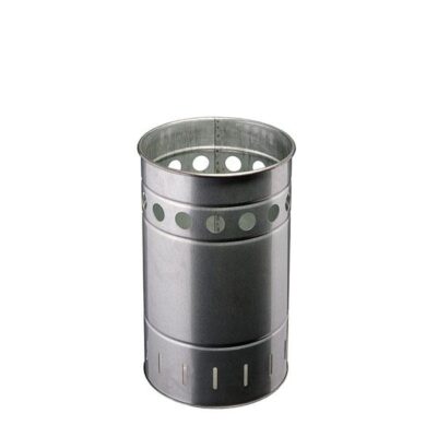 3427-778030 POLIS  GETTACARTE 35 LT ACCIAIO ZINCATO