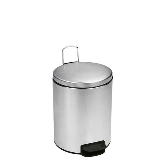 3257-112059 PATTUMIERA A PEDALE INOX SATINATO 5 LT BIN PLUS