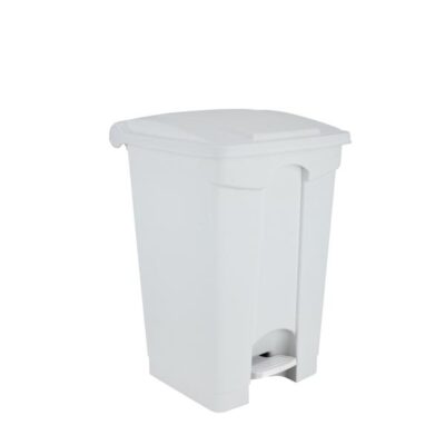 3299- 115750 Contenitore  bianco a pedale in plastica 70 lt contitop