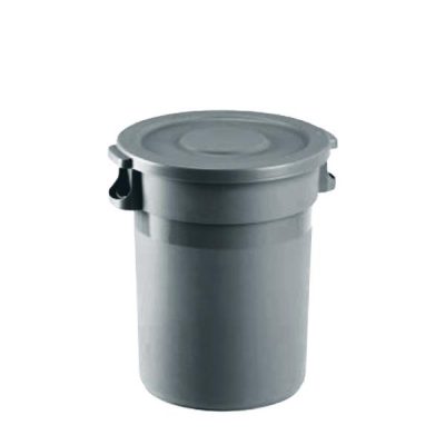 3343-114105 GETTACARTE GRIGIO 80 LT CON COPERCHIO