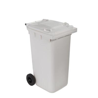 3432-766615 CONTIVIA 2 CONTENITORE IN PLASTICA DUE RUOTE 120LT BIANCO