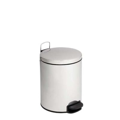3252-112055 PATTUMIERA A PEDALE INOX  5 LT BIN PLUS INOX BRILLANTE
