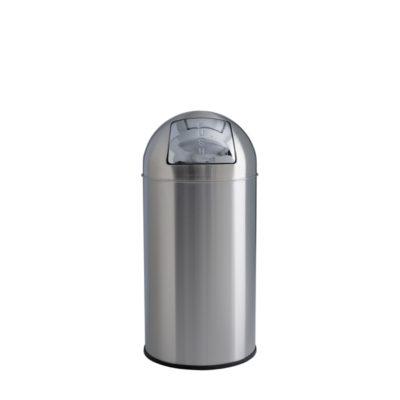 3411-106051 GETTACARTE PUSH INOX SATINATO 40LT