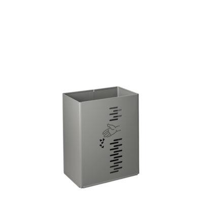 3430-778021 GETTACARTE RETTANGOLARE 24 LT GRIGIO MANGANESE