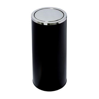 3414-106093 GETTACARTE CON COPERCHIO BASCULANTE NERO 52 LT