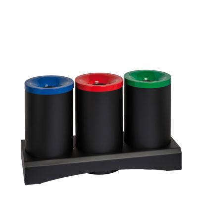 3443-770351 GETTACARTE PER LA RACCOLTA DIFFERENZIATA TRISU' ANTIFUOCO 3X50 LT