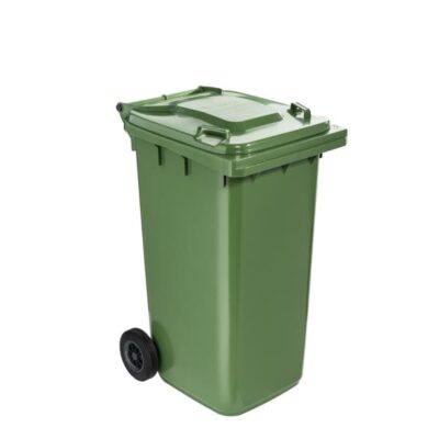 3432-766623 CONTIVIA 2 CONTENITORE IN PLASTICA DUE RUOTE 240LT VERDE