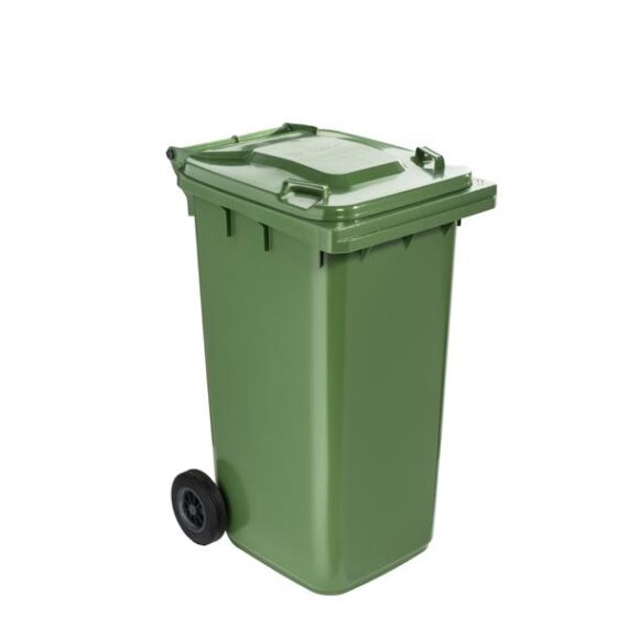 3432-766623 CONTIVIA 2 CONTENITORE IN PLASTICA DUE RUOTE 240LT VERDE