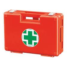 3056-702019 VALIGIA DI PRIMO SOCCORSO  PLASTIC PHARMA arancio grande in abbinata con code 1044-702089