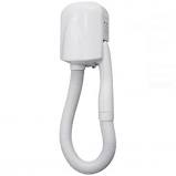 3201-704050 ASCIUGACAPELLI YOUL TUBO BIANCO CON FISSAGGIO A MURO